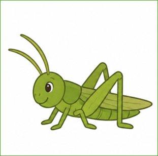 Symbol Grashüpfer